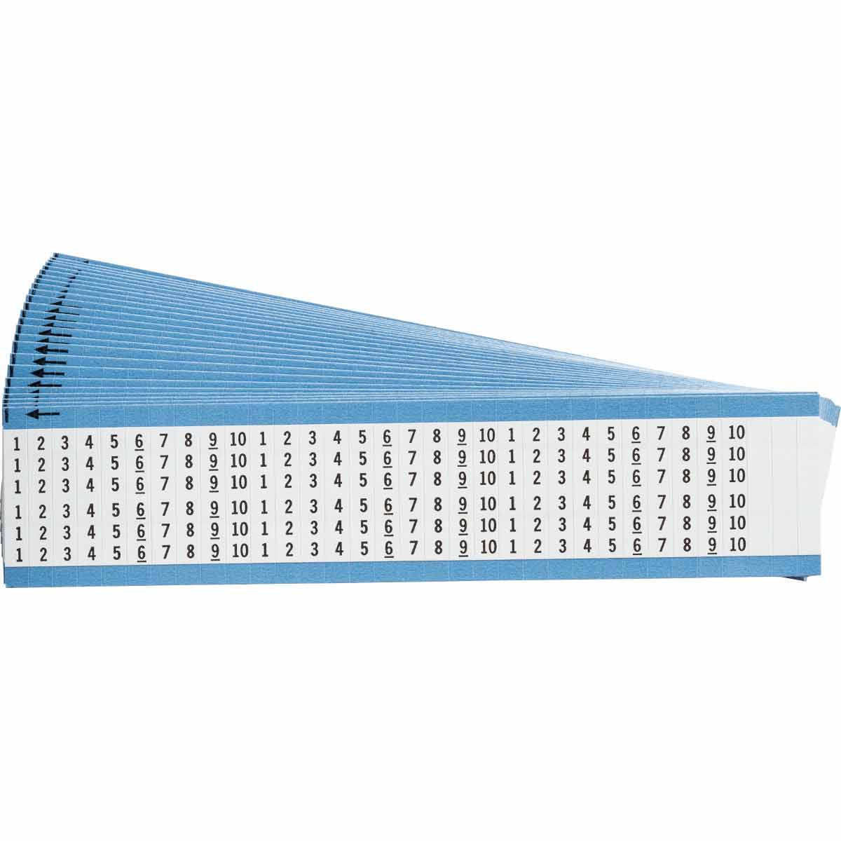 WIRE MARKER, 1.5 IN H WM-1-10-PK