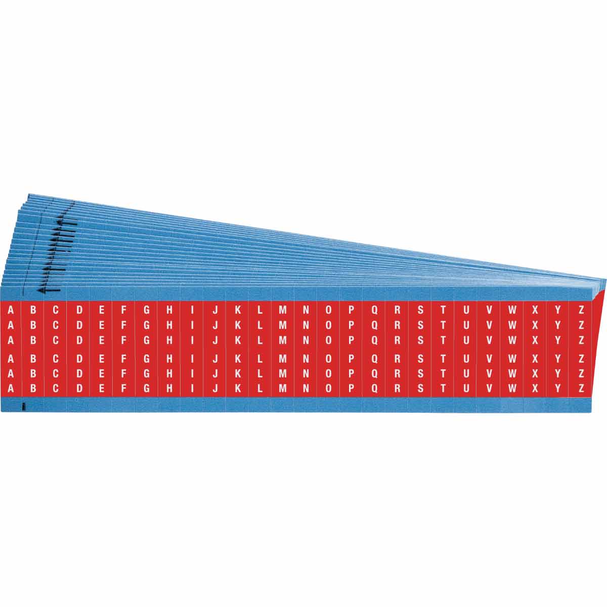 WIRE MARKER, 1.5 IN H WM-A-Z-RD-PK