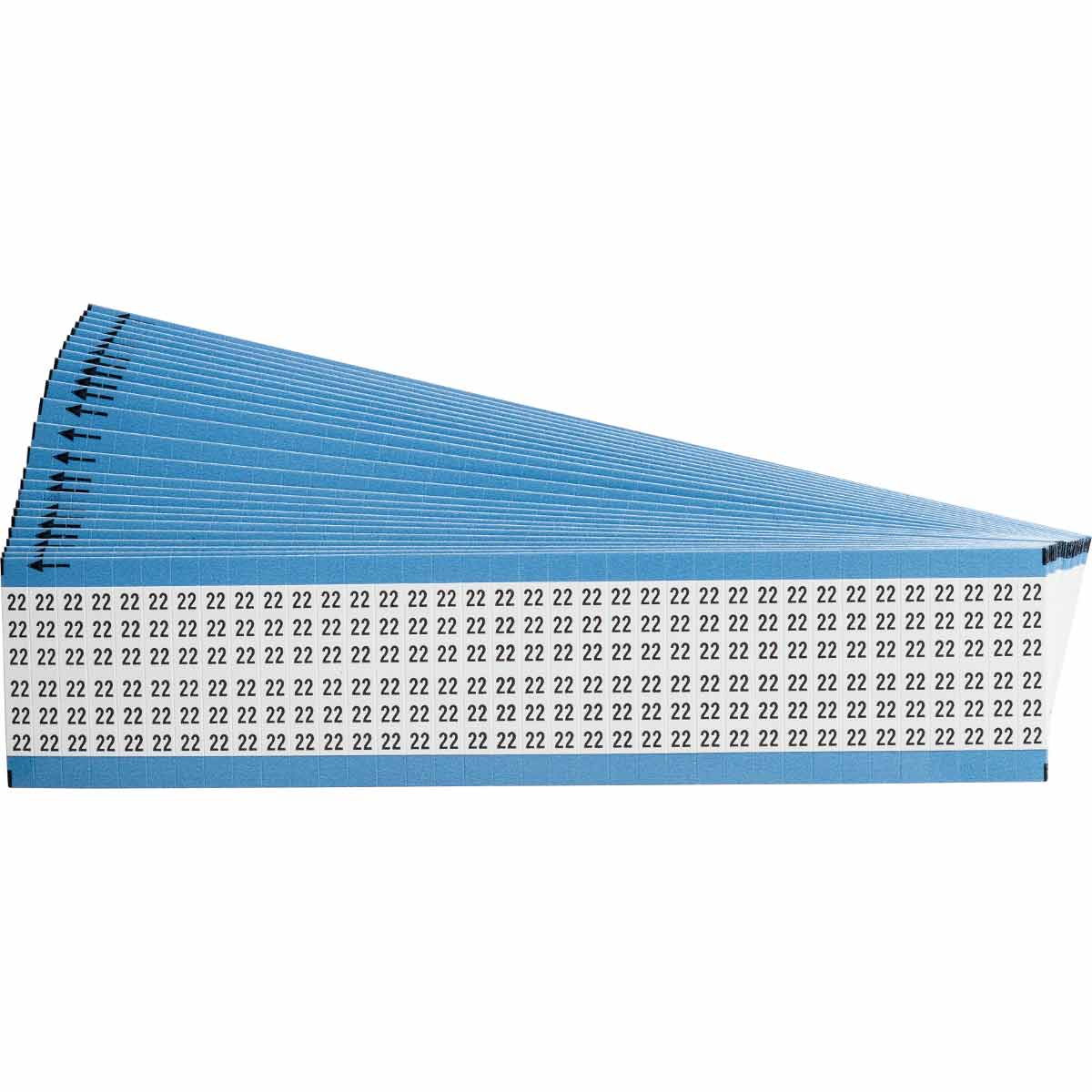 WIRE MARKER, 1.5 IN H WM-22-PK