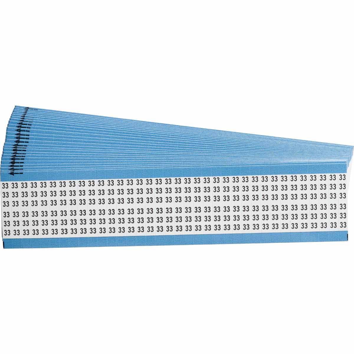 WIRE MARKER, 1.5 IN H WM-33-PK