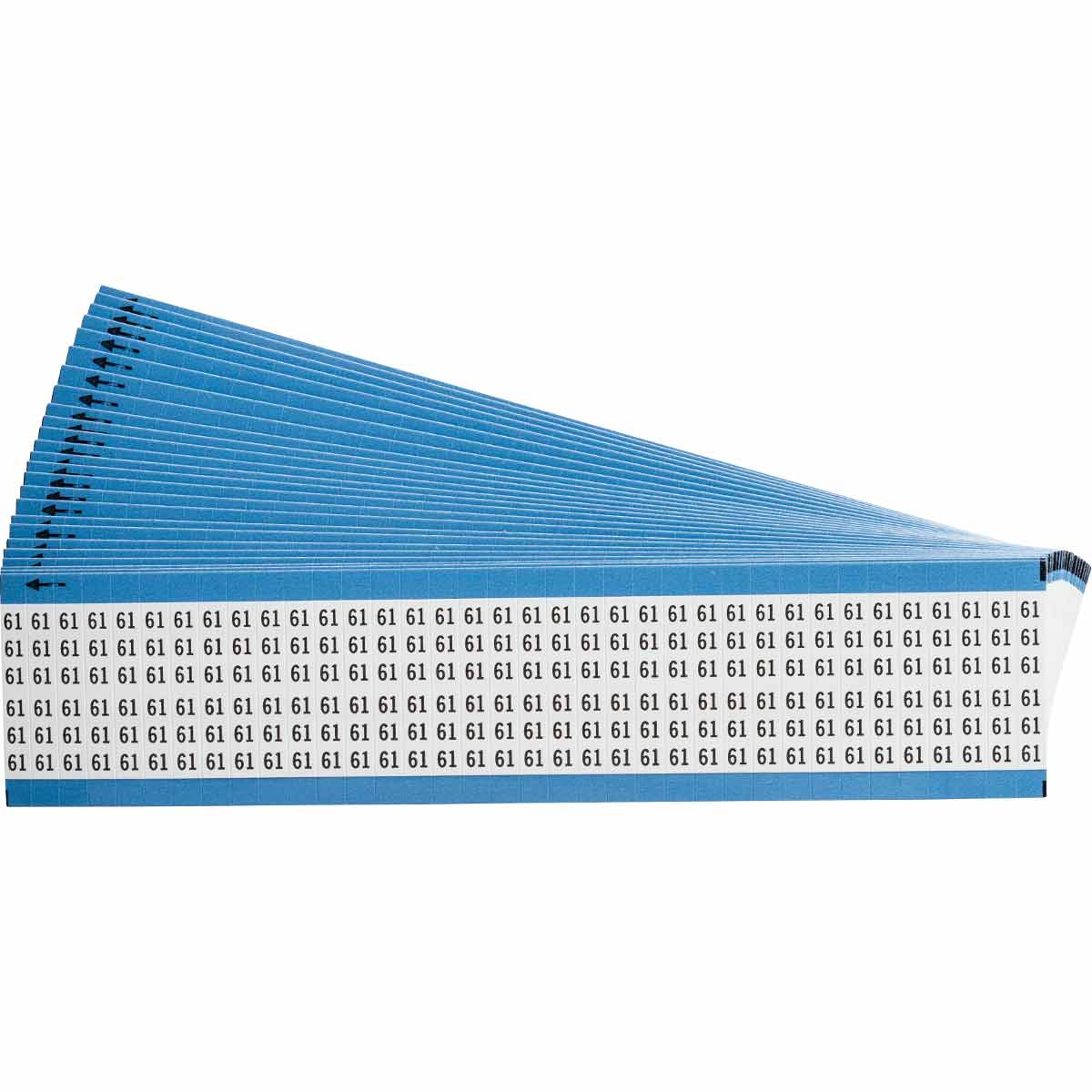 WIRE MARKER, 1.5 IN H WM-61-PK