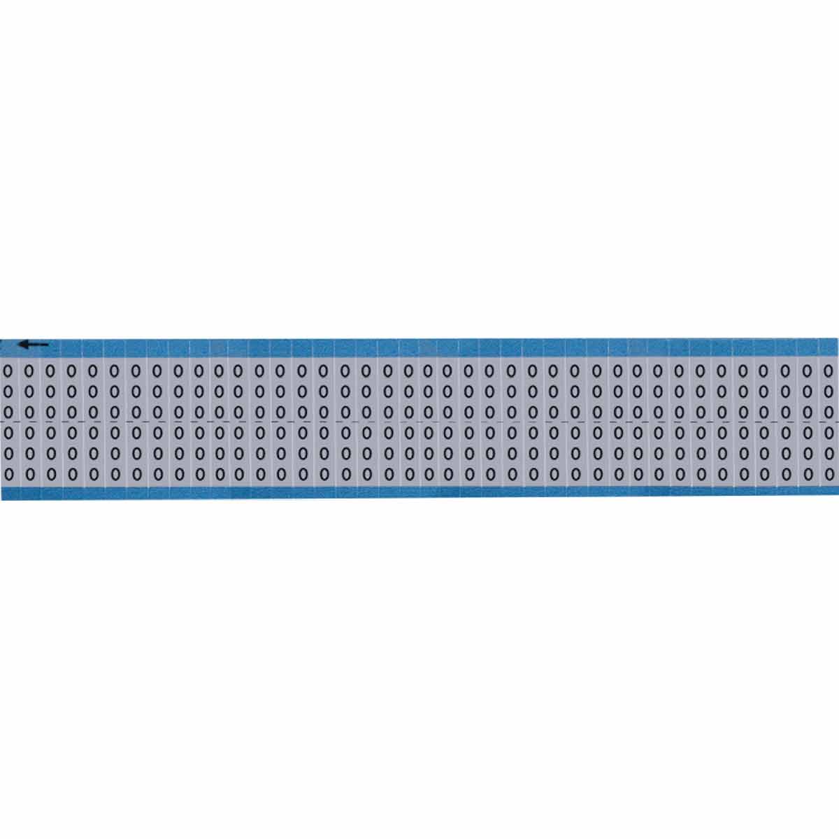 WIRE MARKER, 0.75 IN HX0.45 IN W