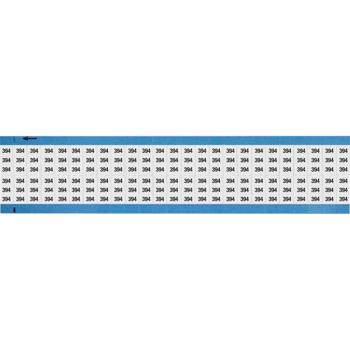 WIRE MARKER, 0.75 IN HX0.36 IN W