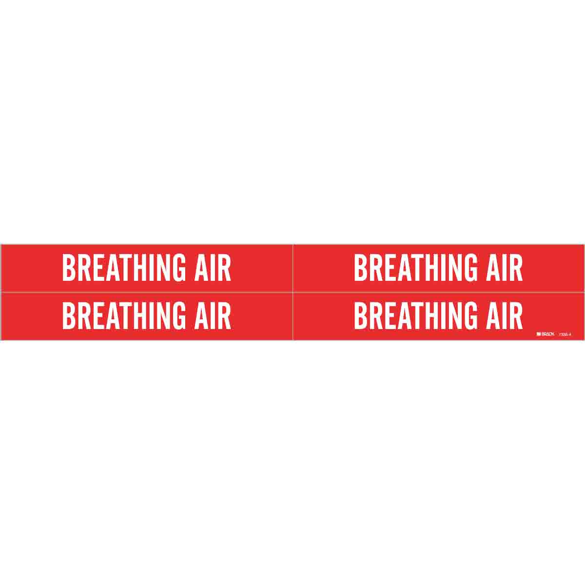 BREATHING AIR WHITE / RED