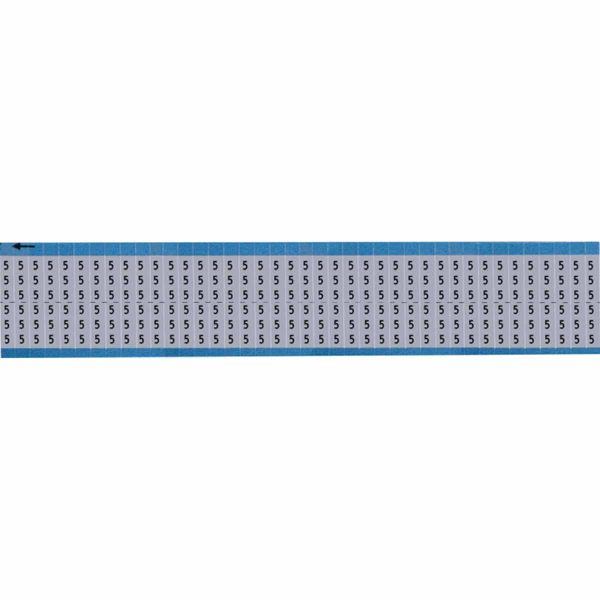 WIRE MARKER, 0.75 IN HX0.45 IN W