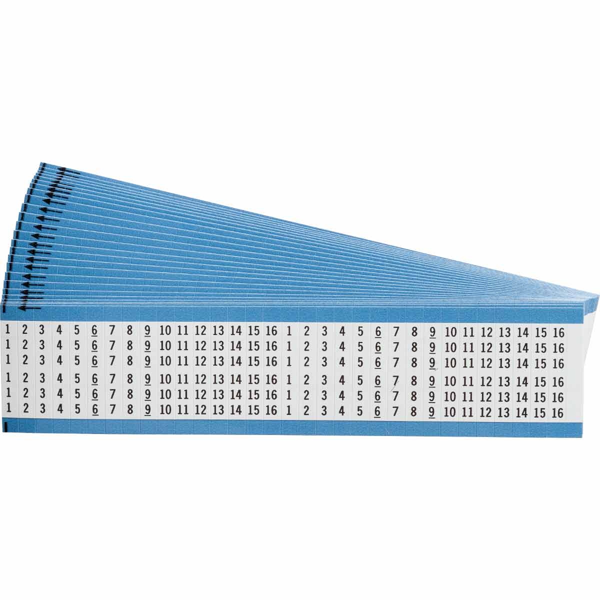 WIRE MARKER, 1.5 IN H WM-1-16-PK