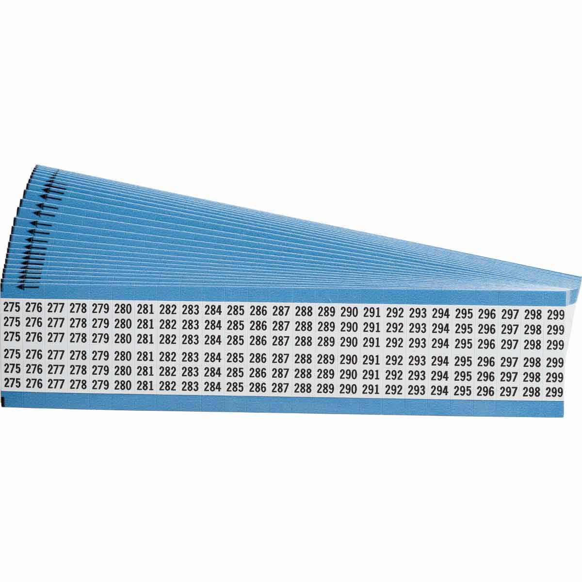 WIRE MARKER, 1.5 IN H WM-275-299-PK