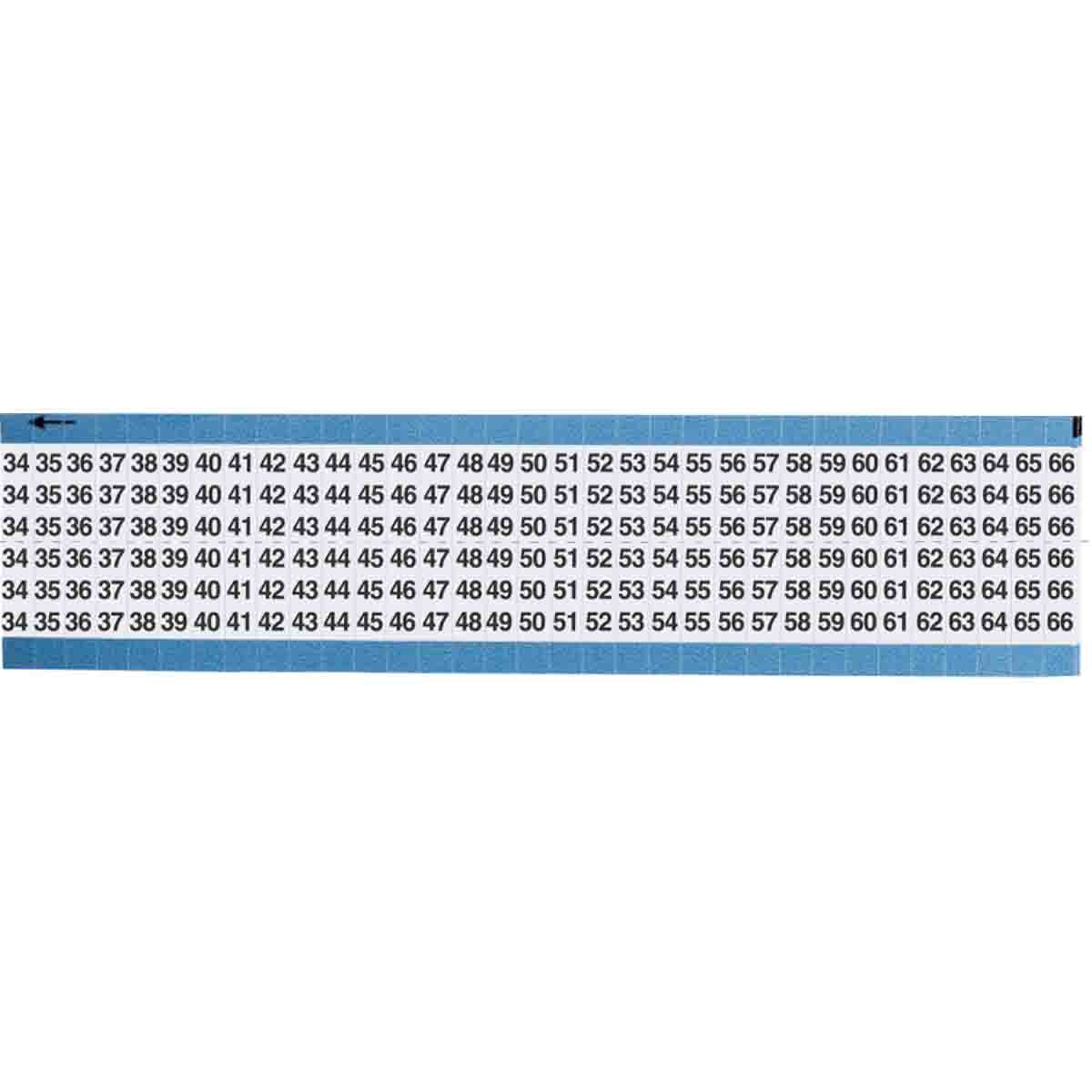 WIRE MARKER, 1.5 IN H TWM-34-66-SC-PK