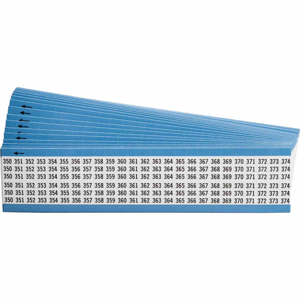 WIRE MARKER, 1.5 IN H WM-350-374-PK