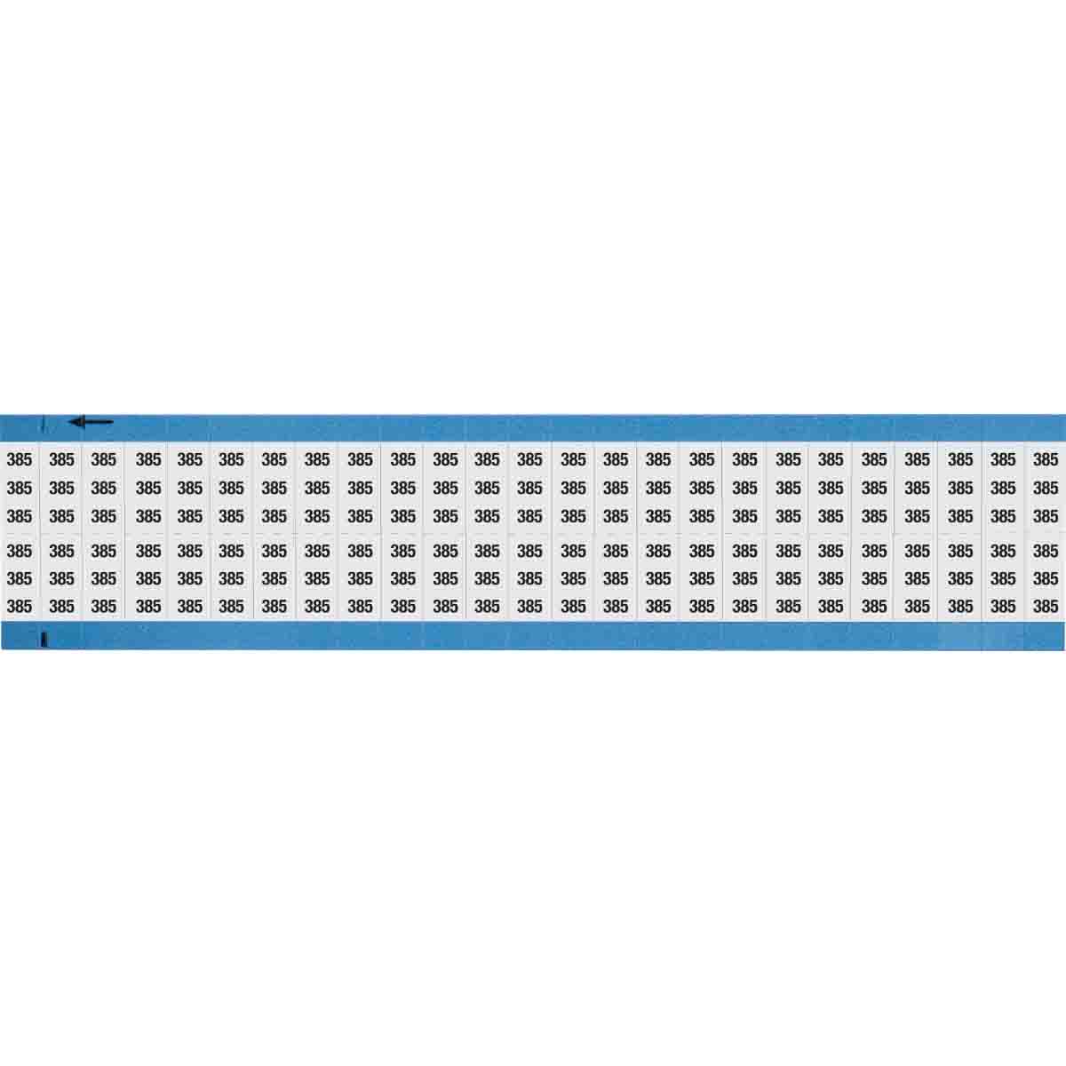 WIRE MARKER, 0.75 IN HX0.36 IN W