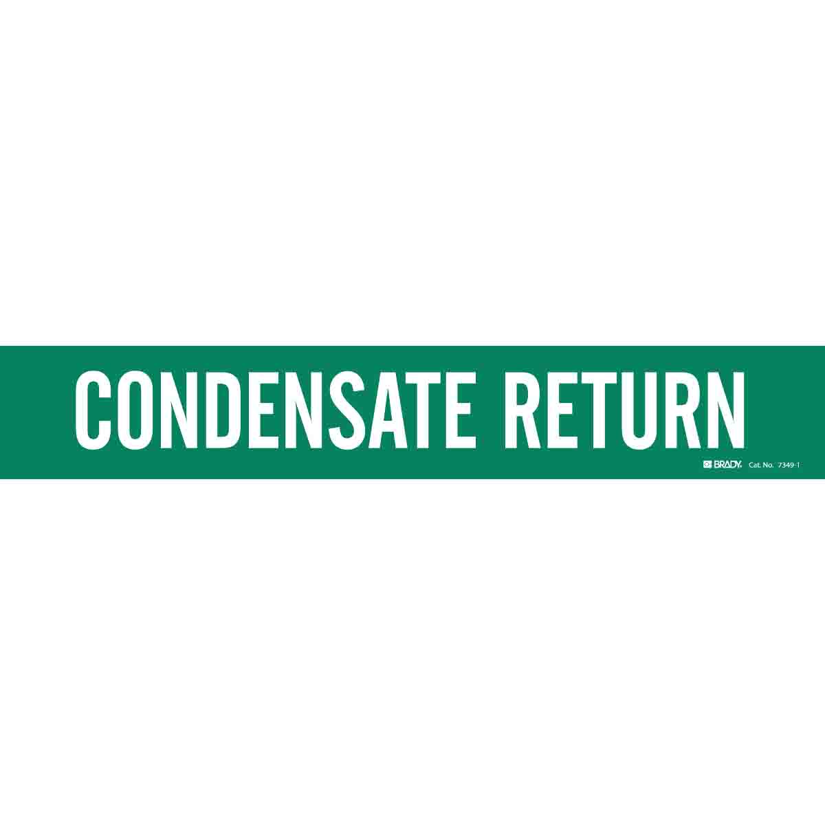 CONDENSATE RETURN WHITE / GREEN