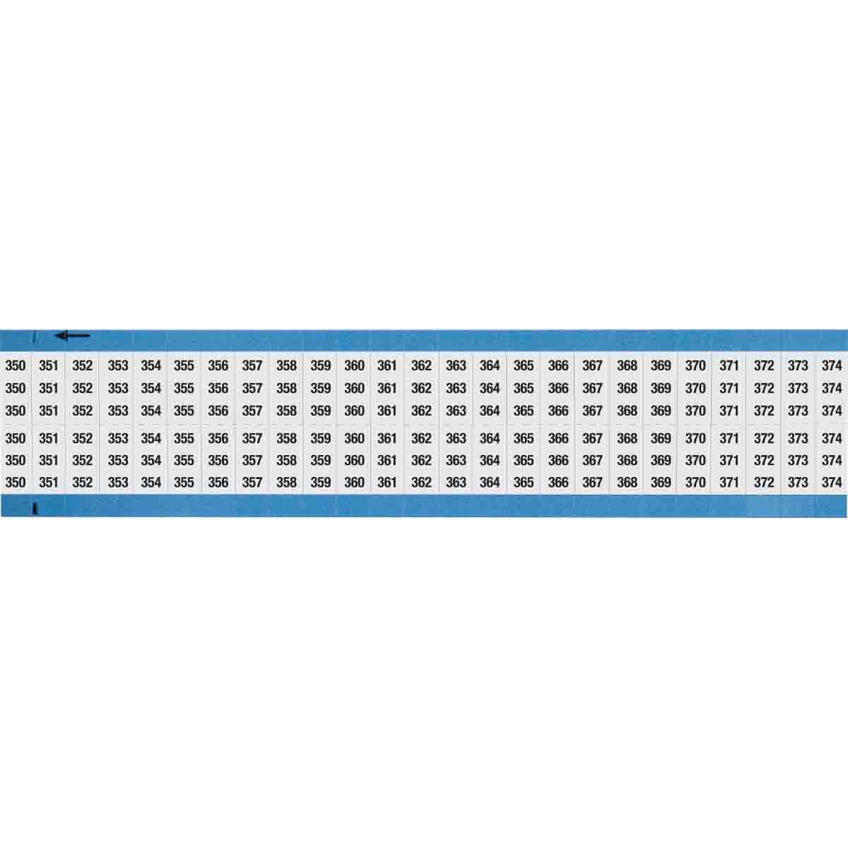 WIRE MARKER, 1.5 IN H WM-350-374-SC-PK