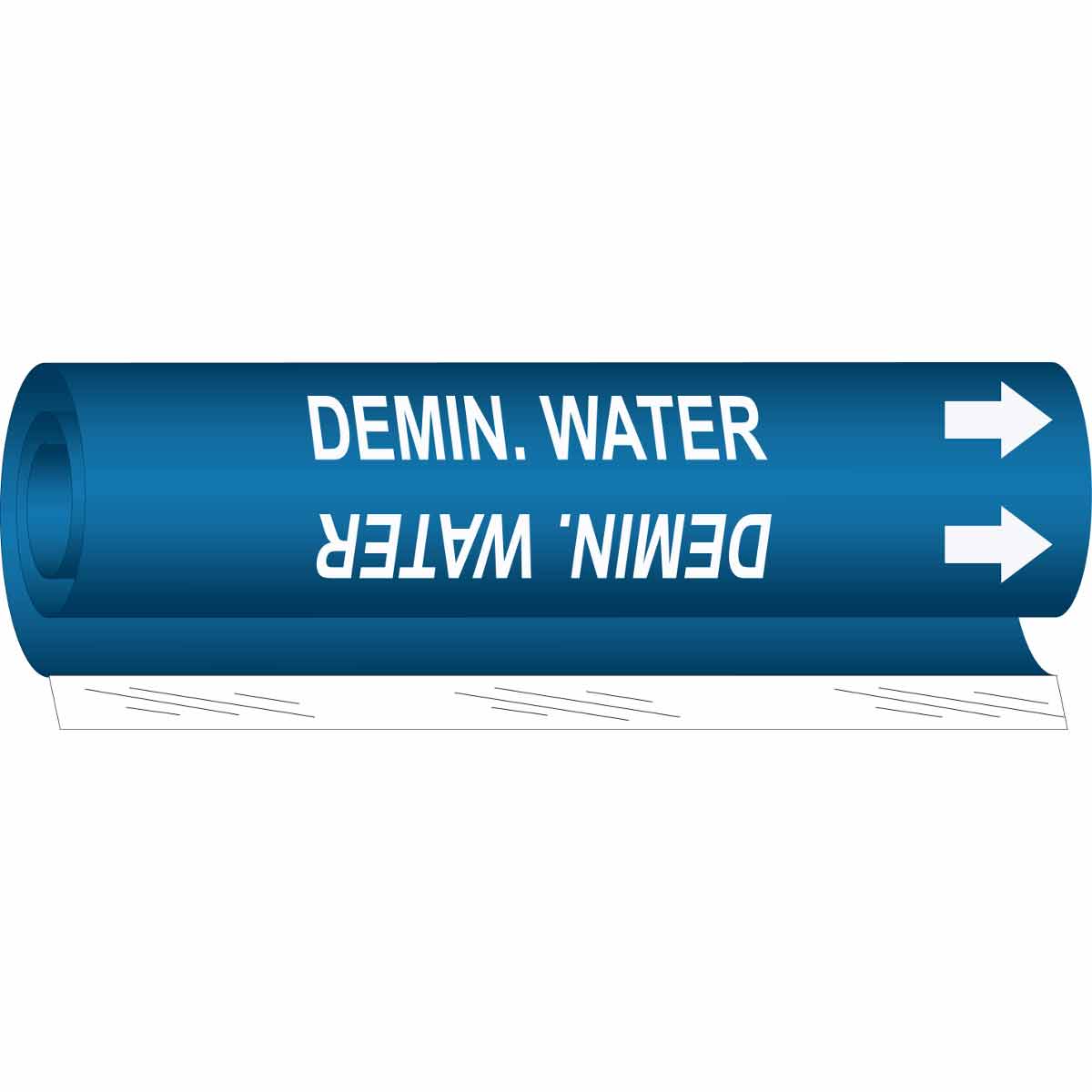 DEMIN. WATER WHITE / BLUE