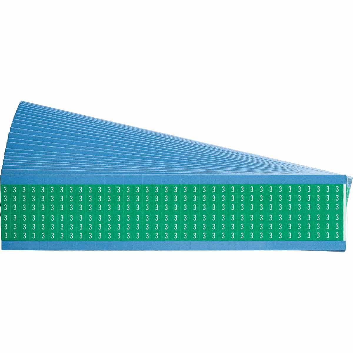 WIRE MARKER, 1.5 IN H WM-3-GR-PK