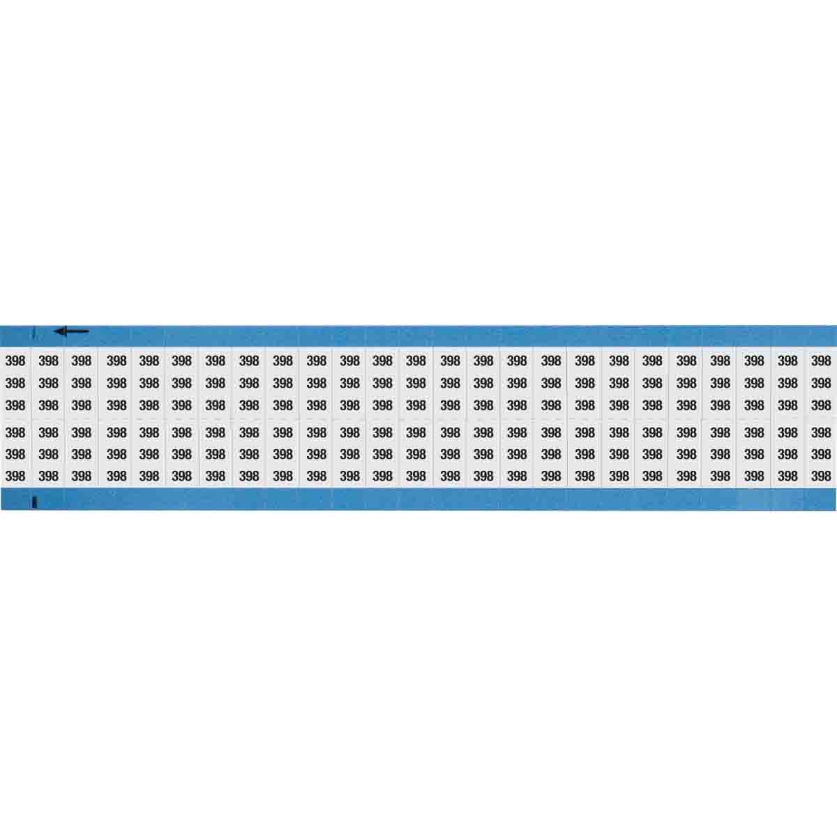WIRE MARKER, 0.75 IN HX0.36 IN W