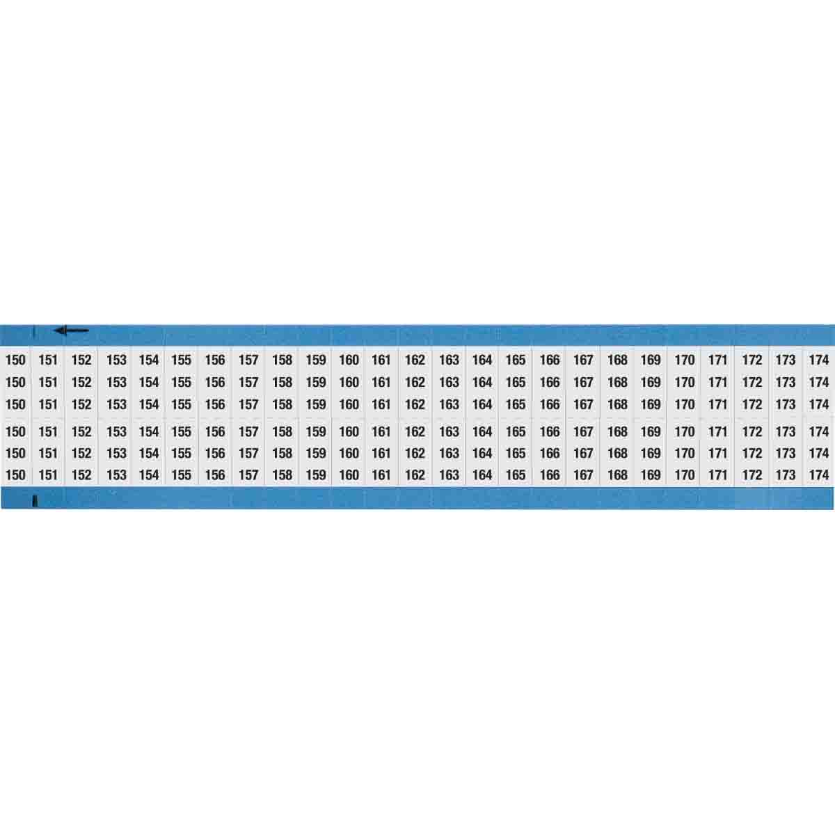 WIRE MARKER, 1.5 IN H WM-150-174-SC-PK
