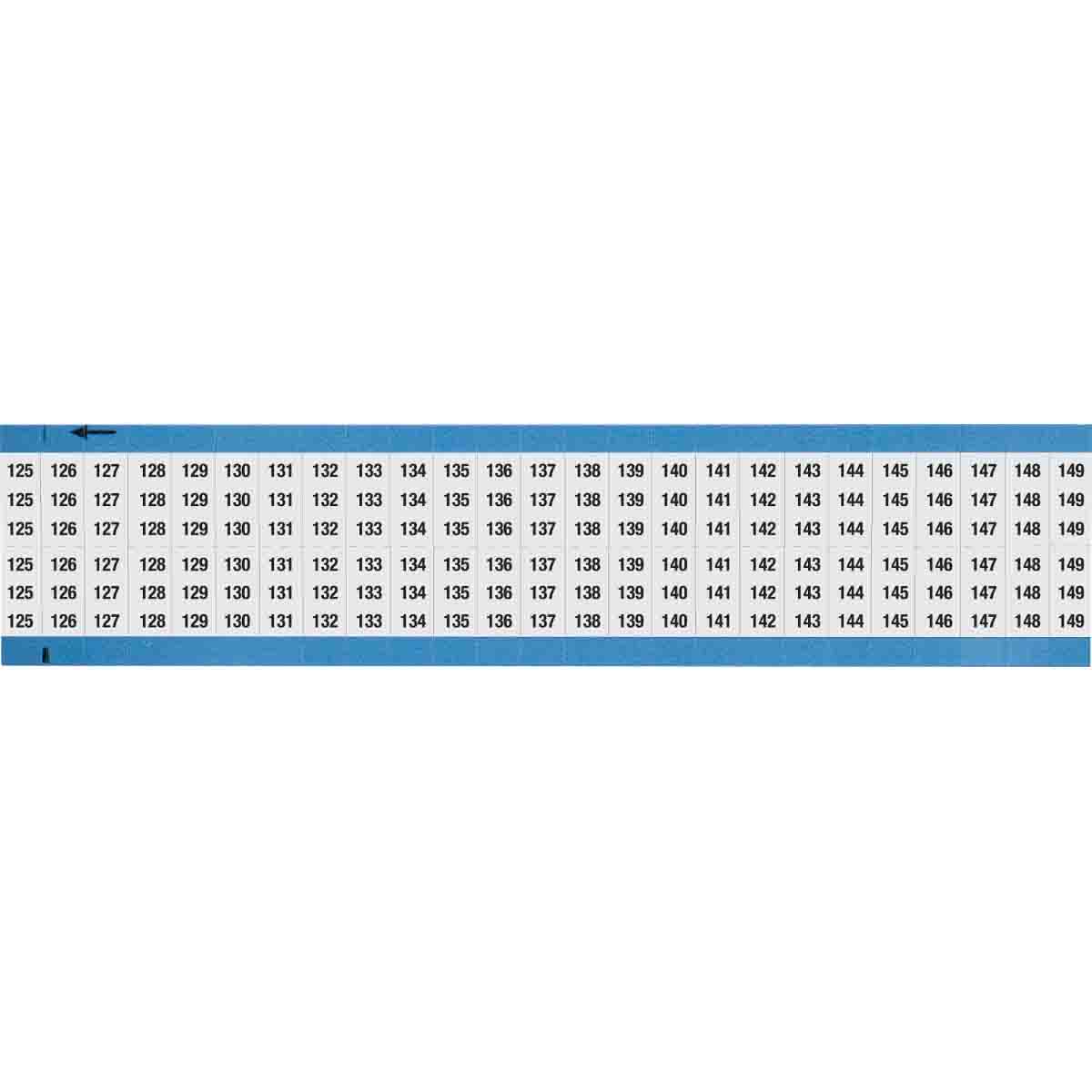 WIRE MARKER, 1.5 IN H WM-125-149-SC-PK