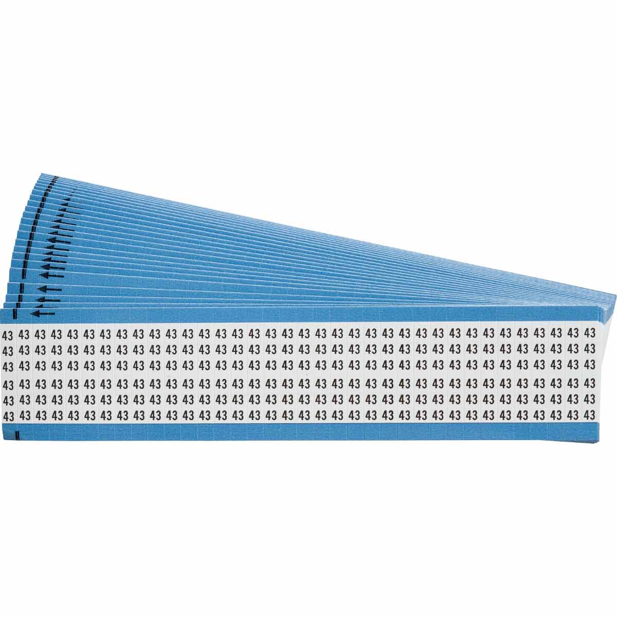 WIRE MARKER, 1.5 IN H WM-43-PK