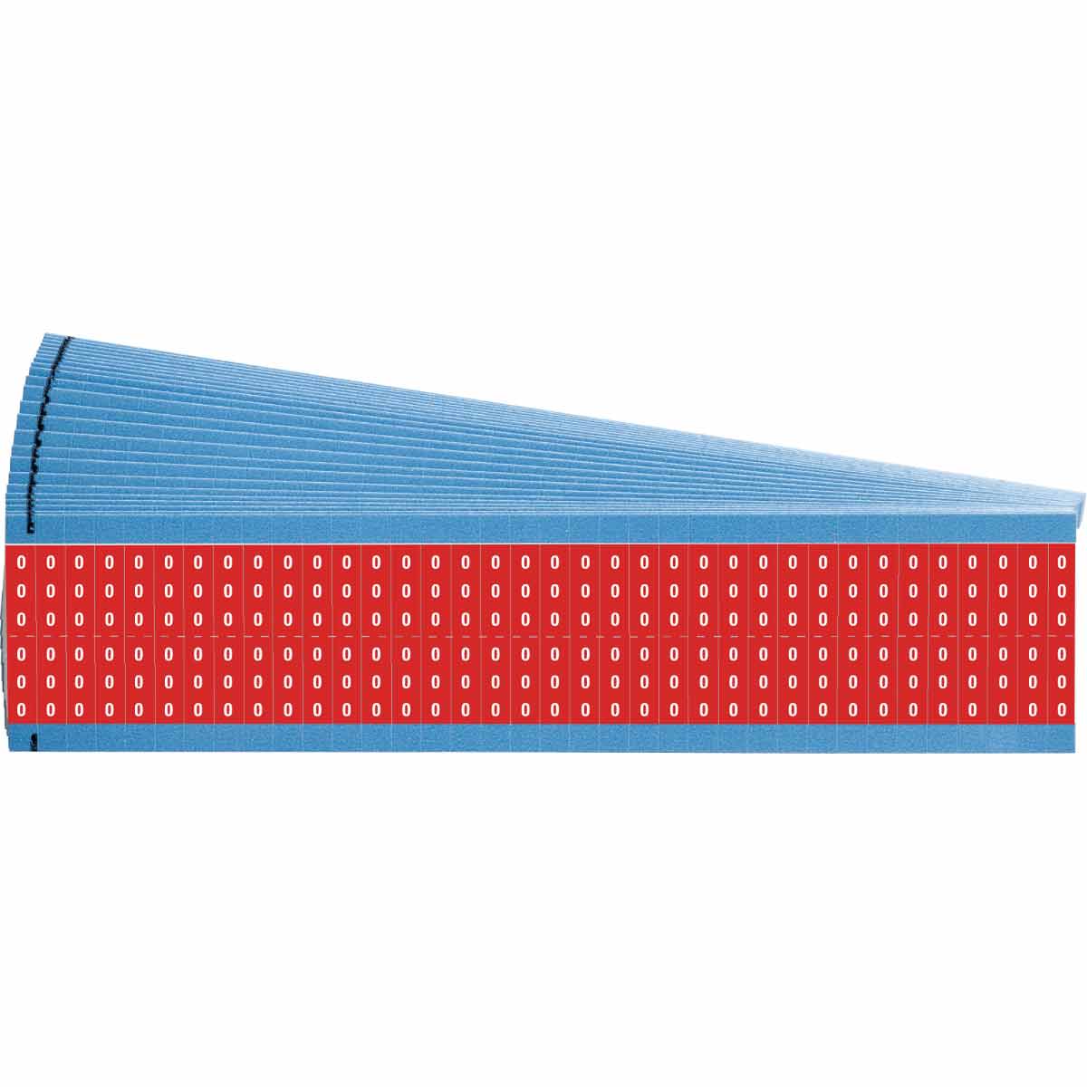WIRE MARKER, 1.5 IN H WM-0-RD-PK