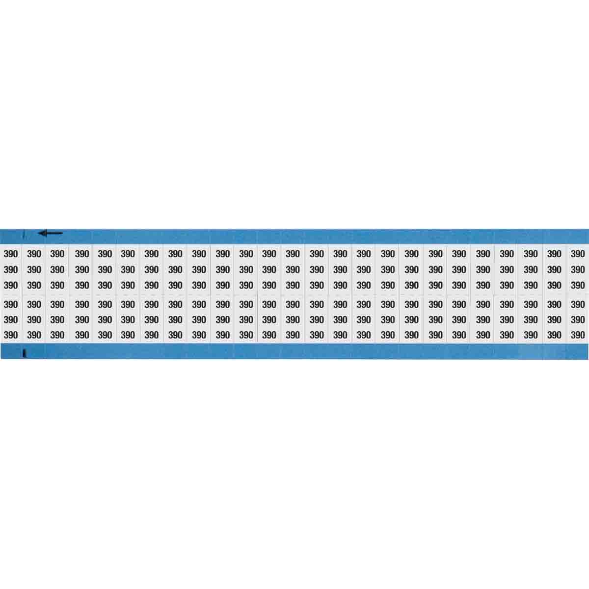 WIRE MARKER, 0.75 IN HX0.36 IN W