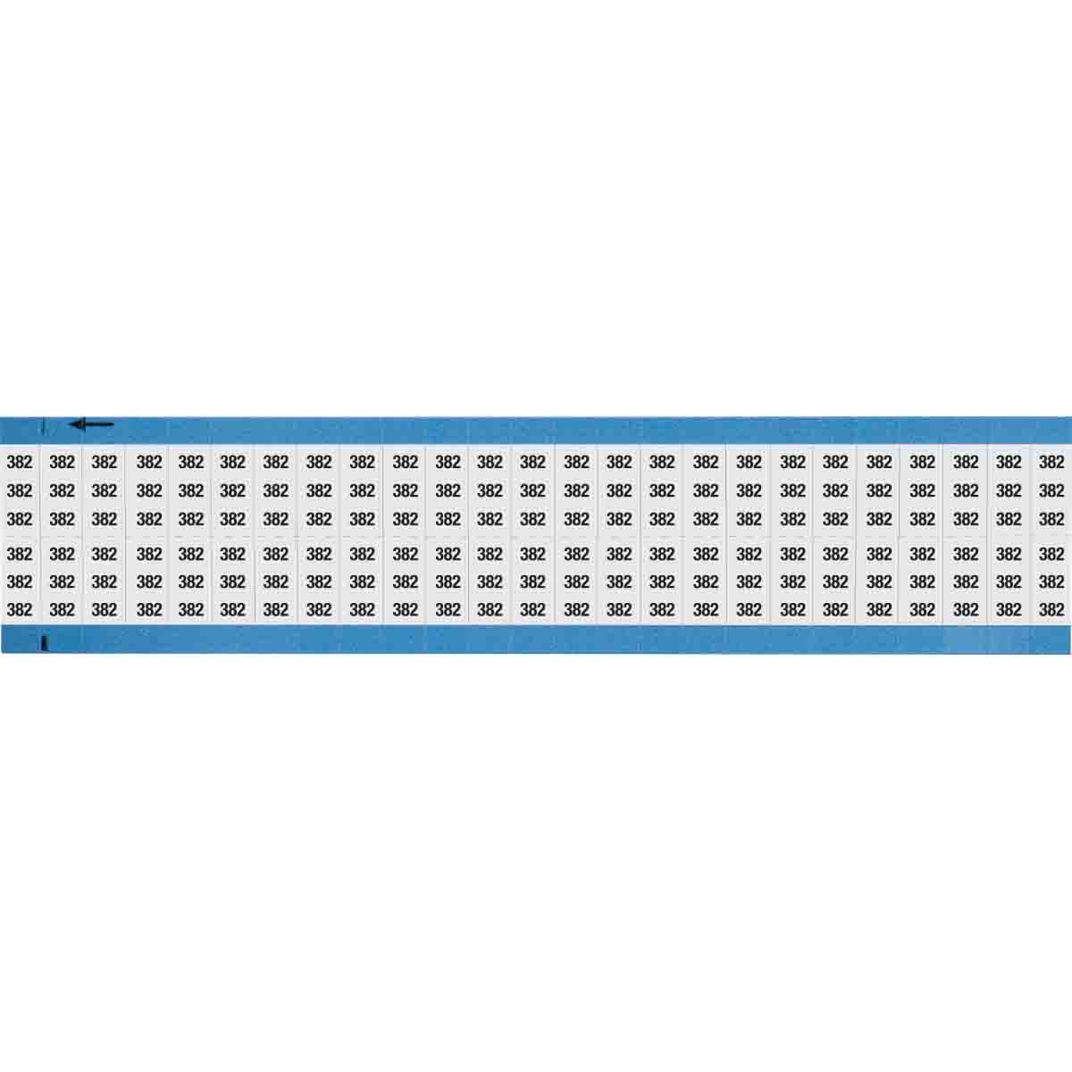 WIRE MARKER, 0.75 IN HX0.36 IN W