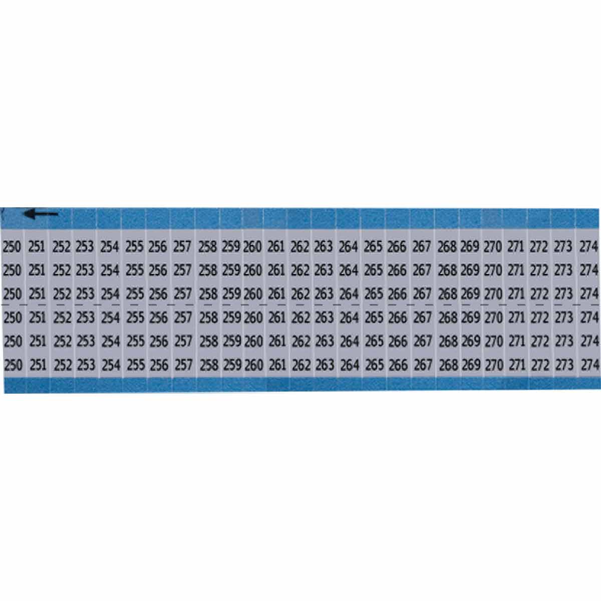 WIRE MARKER, 1.5 IN H AF-250-274-SC-PK