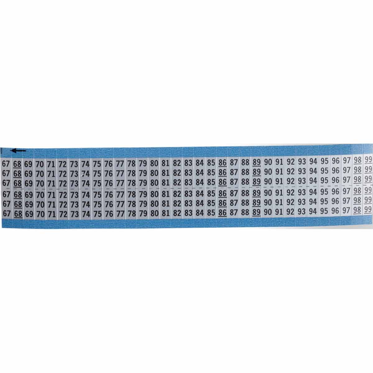 WIRE MARKER, 1.5 IN H AF-67-99-SC-PK