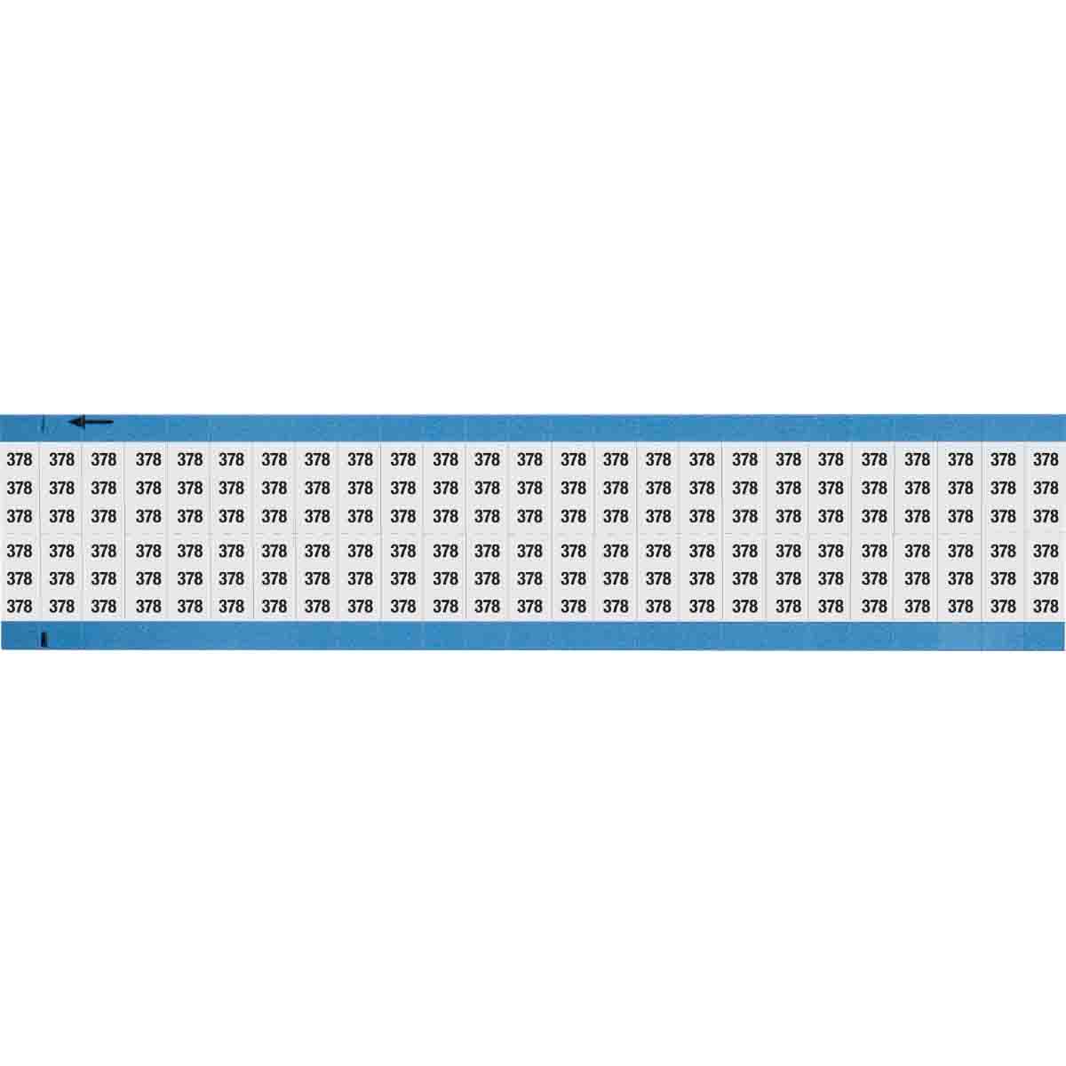 WIRE MARKER, 0.75 IN HX0.36 IN W