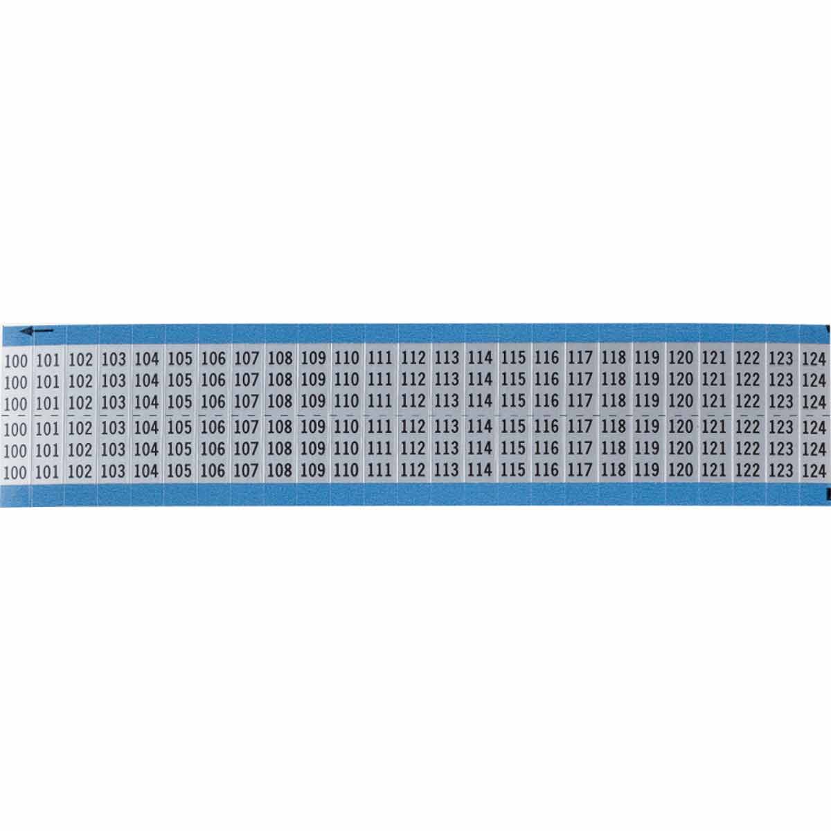 WIRE MARKER, 1.5 IN H AF-100-124-SC-PK