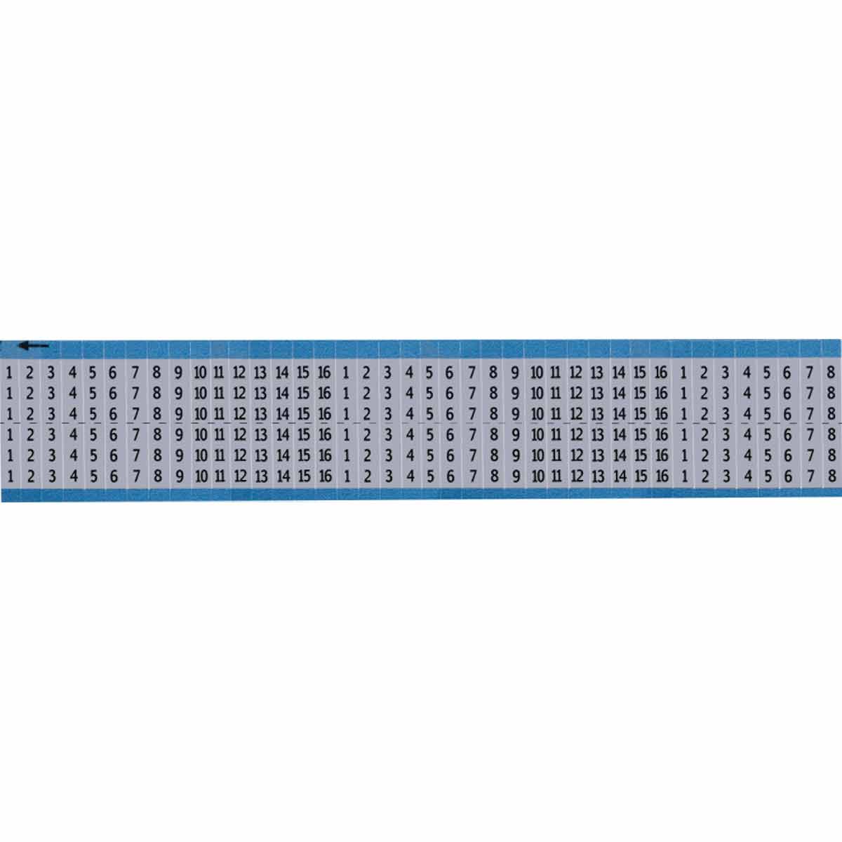 WIRE MARKER, 1.5 IN H AF-1-16-SC-PK