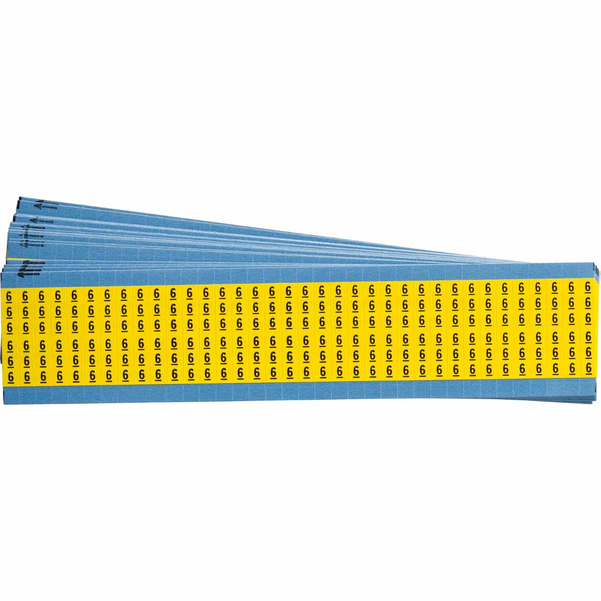 WIRE MARKER, 1.5 IN H WM-6-YL-PK