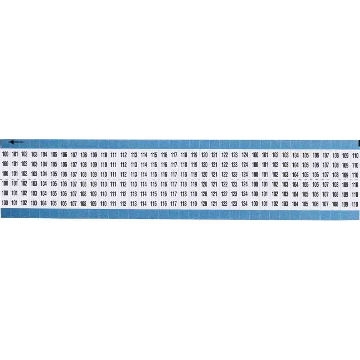 WIRE MARKER, 1.5 IN H TWM-100-124-SC-PK