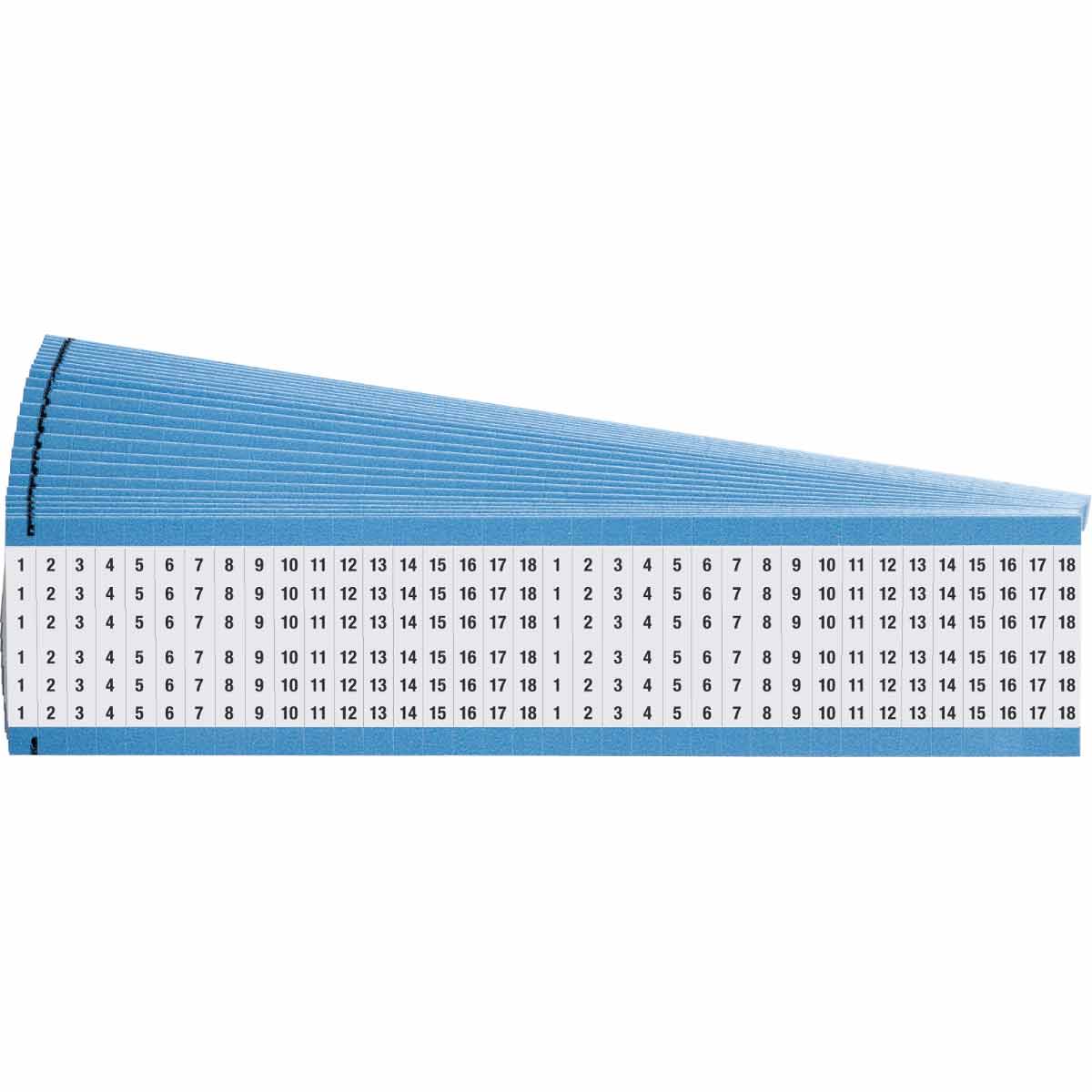 WIRE MARKER, 1.5 IN H WM-1-18-PK