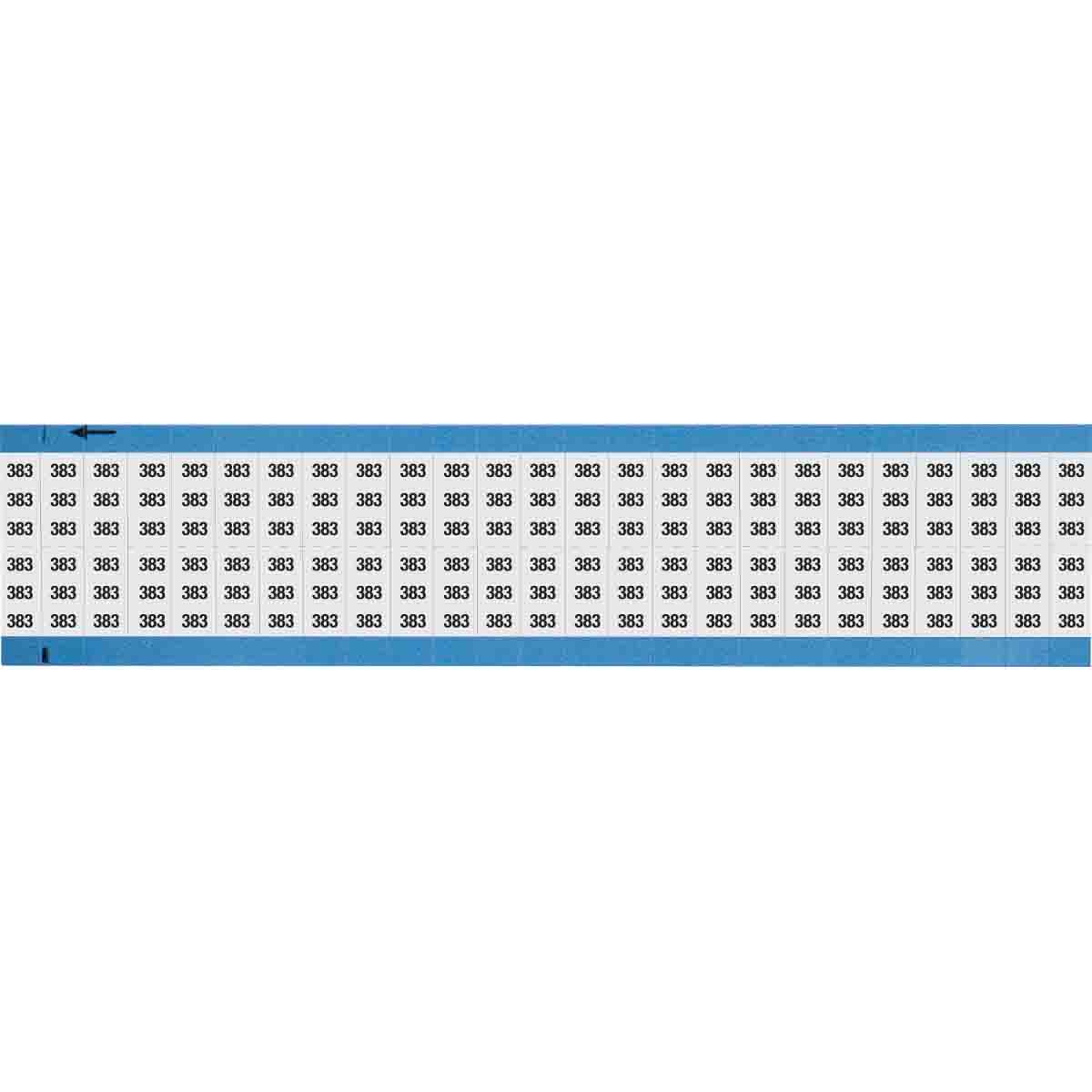 WIRE MARKER, 0.75 IN HX0.36 IN W
