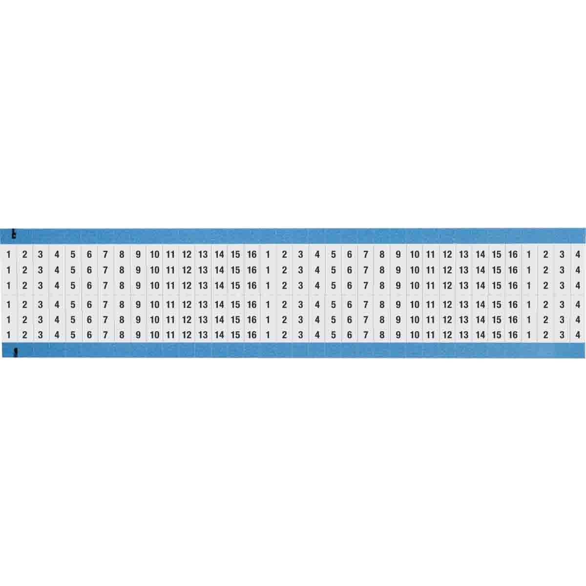 WIRE MARKER, 1.5 IN H WM-1-16-DC-SC-PK