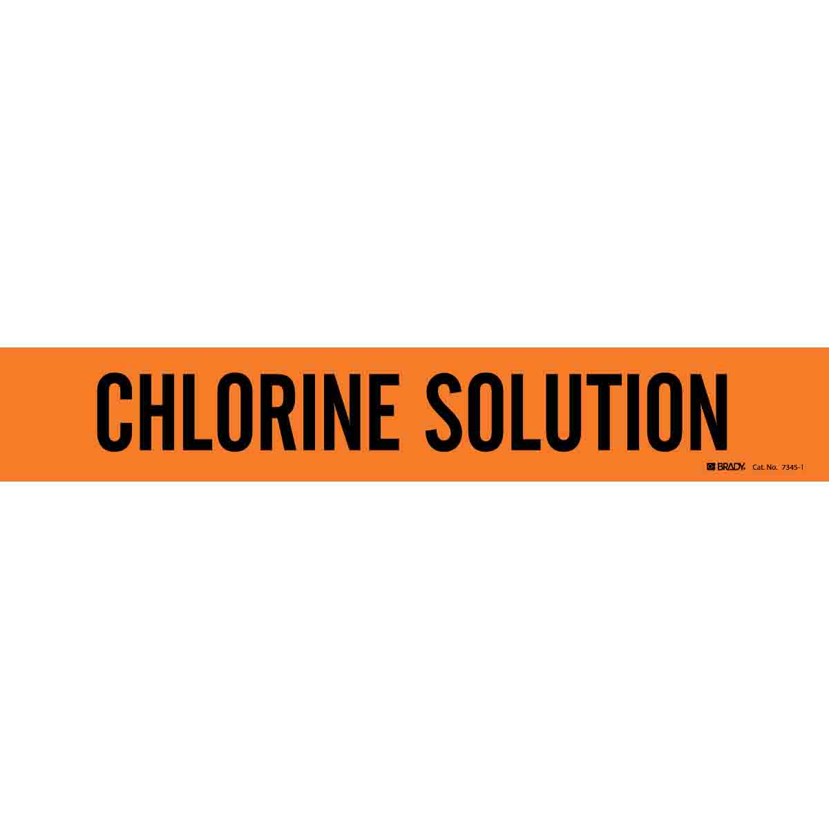 CHLORINE SOLUTION BLACK / ORANGE