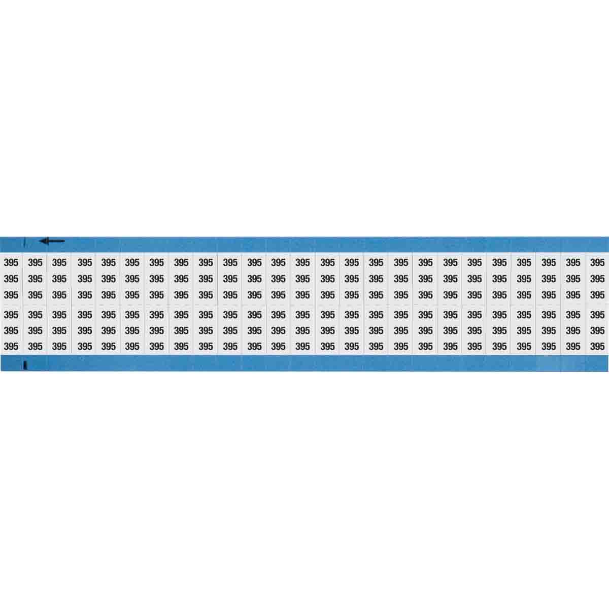 WIRE MARKER, 0.75 IN HX0.36 IN W