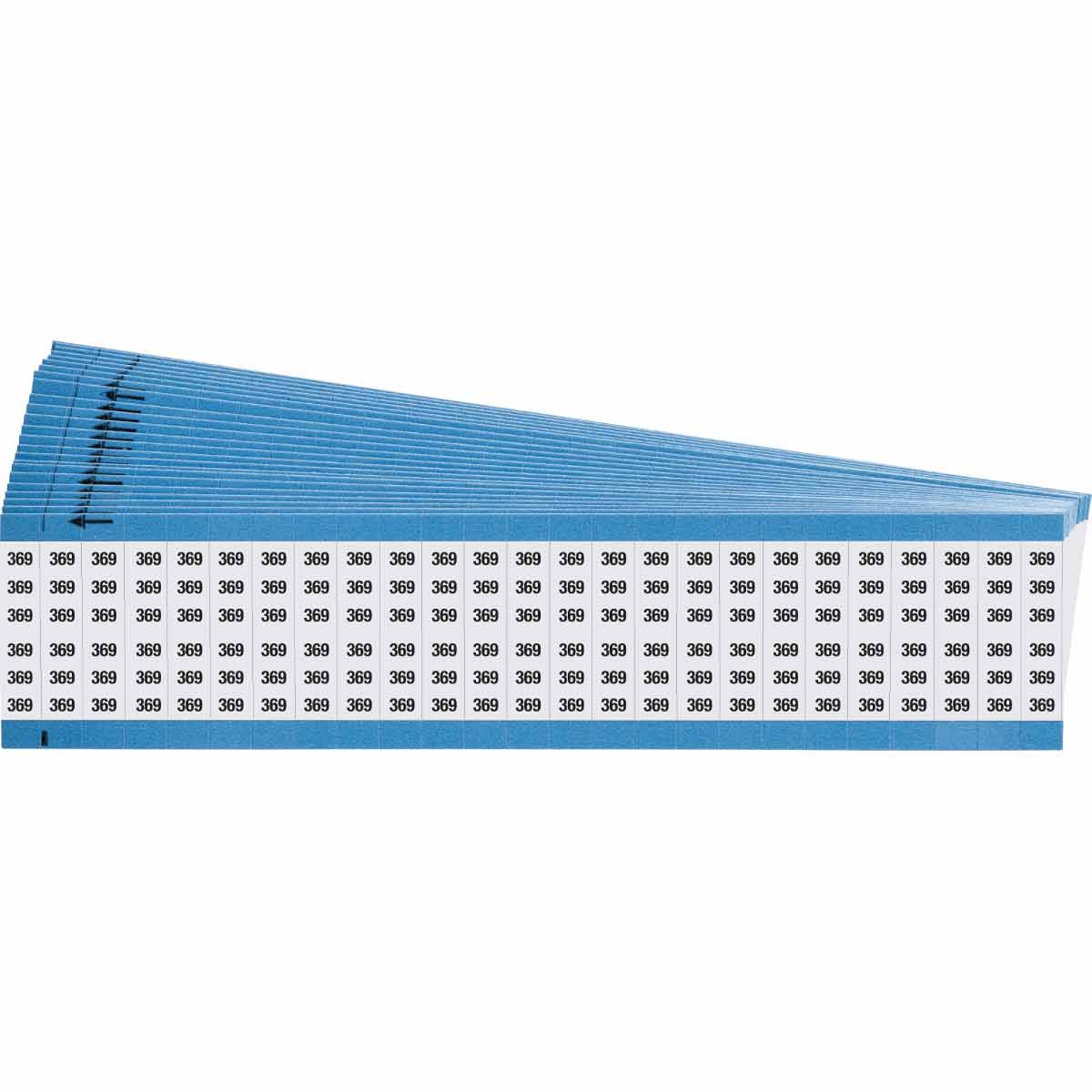 WIRE MARKER, 1.5 IN H WM-369-PK