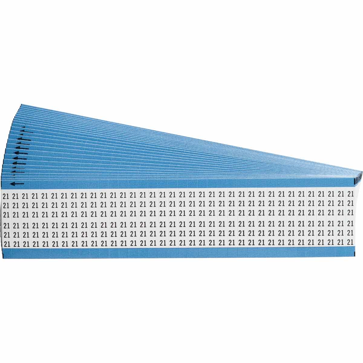 WIRE MARKER, 1.5 IN H WM-21-PK