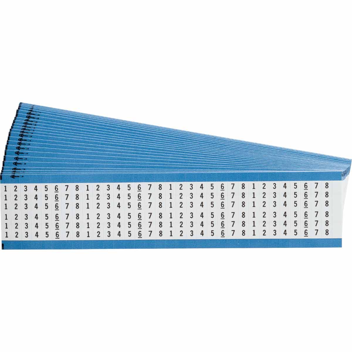 WIRE MARKER, 1.5 IN H WM-1-8-PK