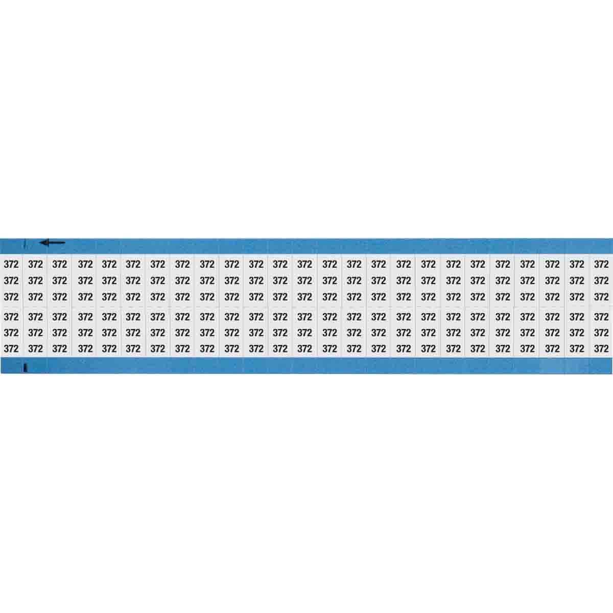 WIRE MARKER, 0.75 IN HX0.36 IN W