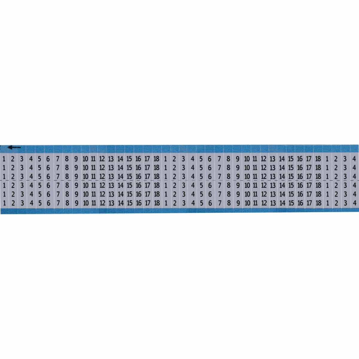 WIRE MARKER, 1.5 IN H AF-1-18-SC-PK