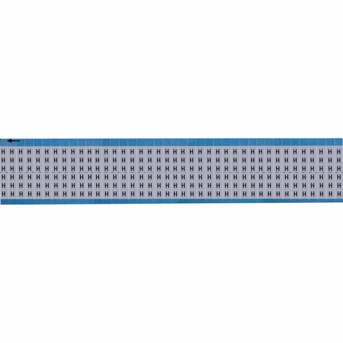 WIRE MARKER, 0.75 IN HX0.45 IN W