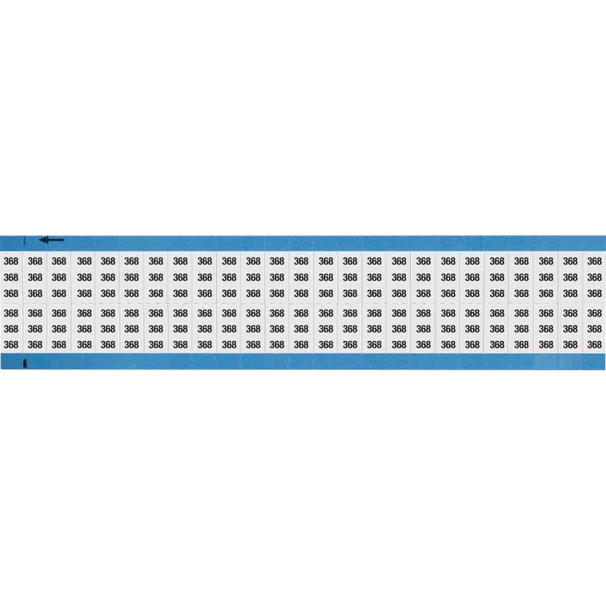 WIRE MARKER, 0.75 IN HX0.36 IN W
