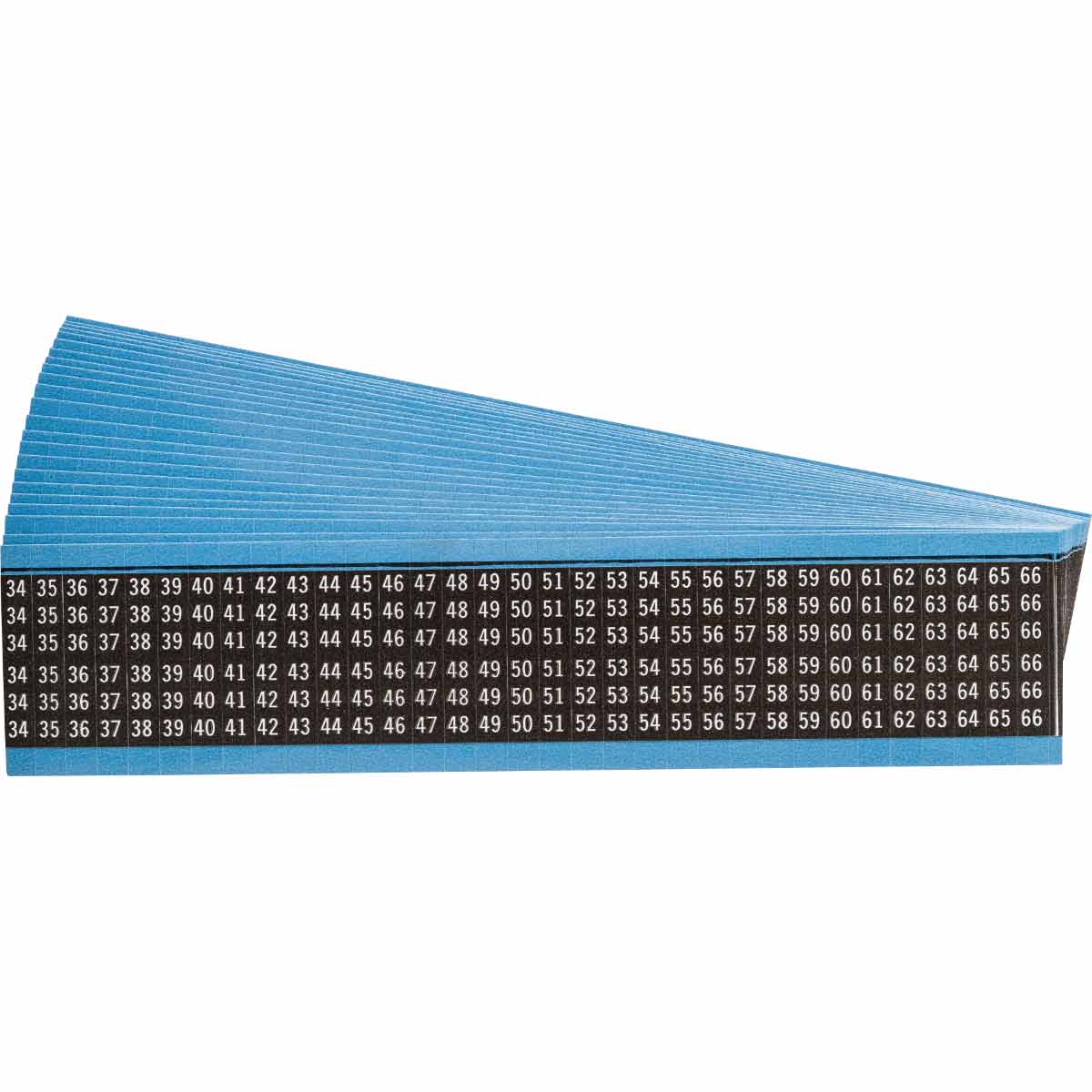 WIRE MARKER, 1.5 IN H WM-34-66-BK-PK