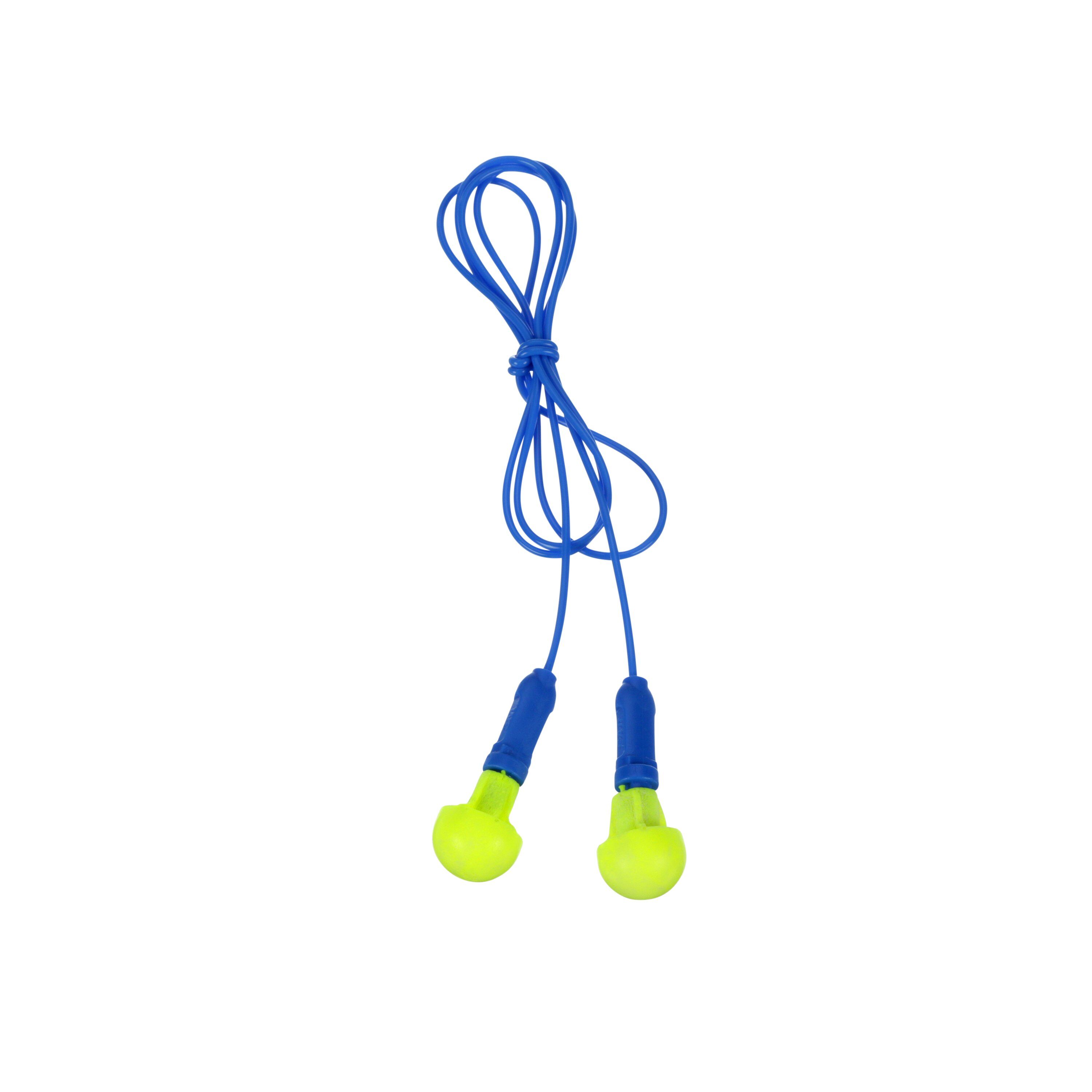E-A-R NRR28 PUSH IN EAR PLUGS - CORDED