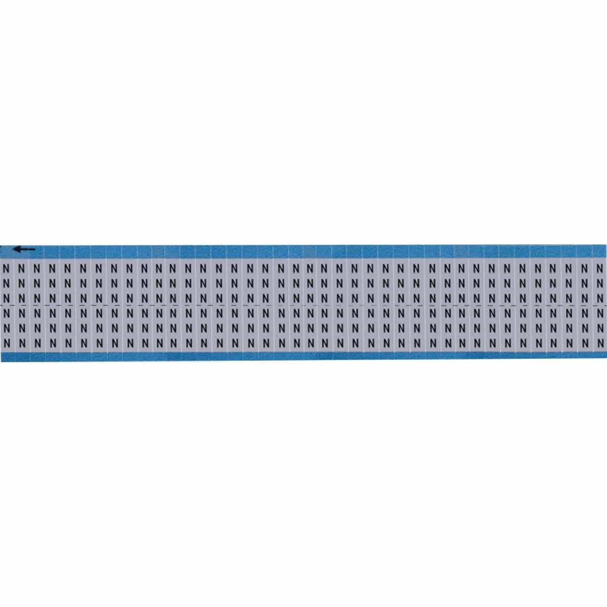 WIRE MARKER, 0.75 IN HX0.45 IN W