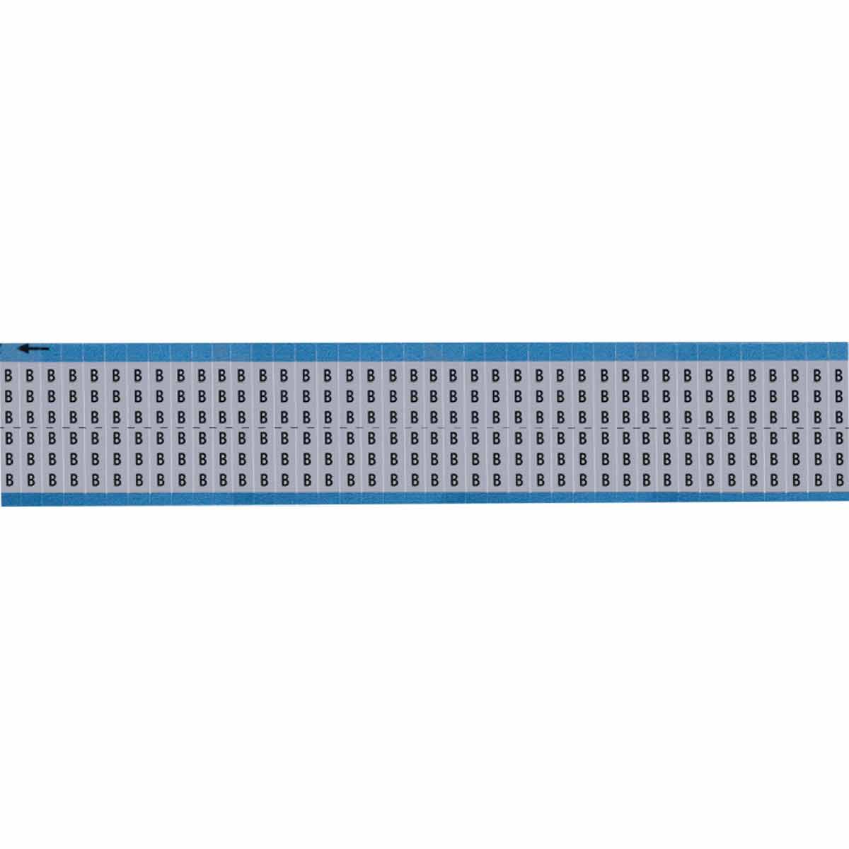 WIRE MARKER, 0.75 IN HX0.45 IN W