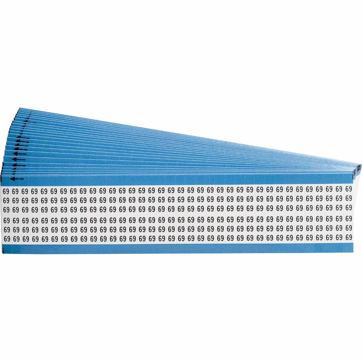 WIRE MARKER, 1.5 IN H WM-69-PK