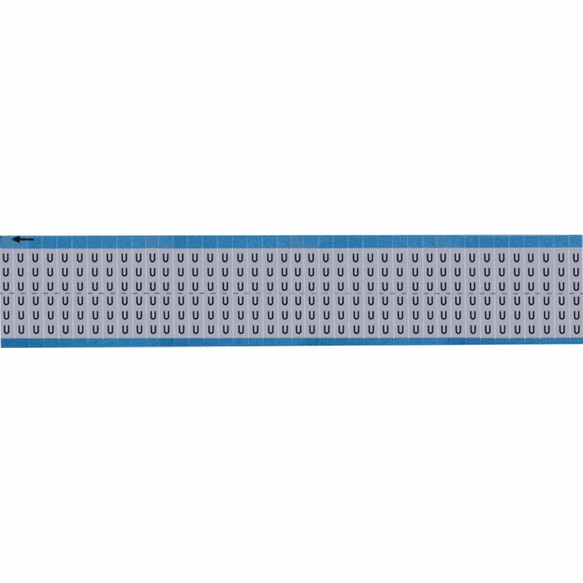 WIRE MARKER, 0.75 IN HX0.45 IN W